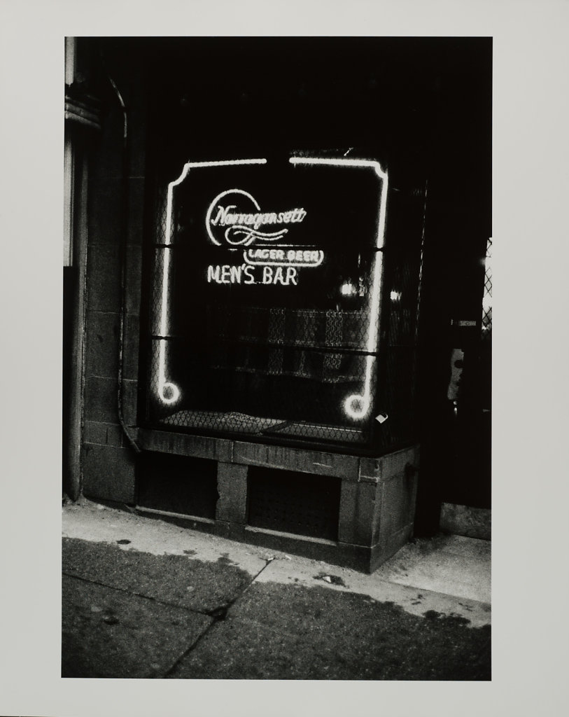 Hank's Mens Bar, Boston MA, 1974